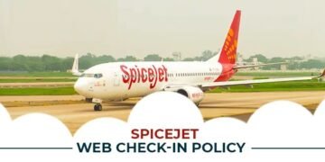 how to do web check in Spice jet