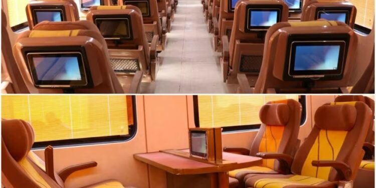 India’s First Private Train TEJAS EXPRESS Executive Class 14 India’s First Private Train TEJAS EXPRESS Executive Class