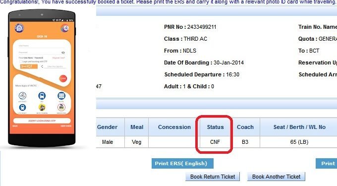 What is CNF in Indian Railway | Train Travel Tips and Guide