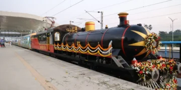 Ahmedabad to Ekta Nagar STEAM Heritage Train Journey | Luxurious Dining Car with Delicious Food 1 Ahmedabad to Ekta Nagar STEAM Heritage Train Journey | Luxurious Dining Car with Delicious Food