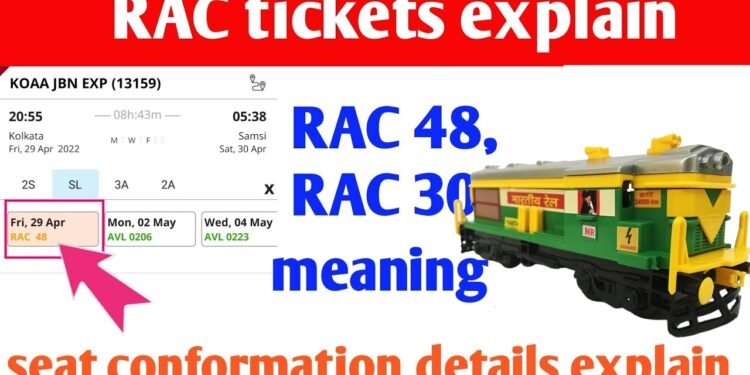 rac ticket confirm kaise hota hai | RAC train ticket Confirmation Chances | RAC Tickets Meaning 14 rac ticket confirm kaise hota hai | RAC train ticket Confirmation Chances | RAC Tickets Meaning